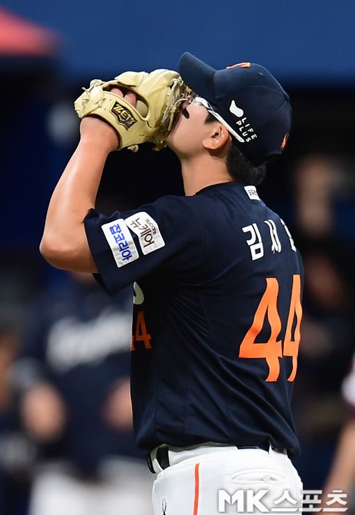 한화의 마무리 투수를 맡고 있는 김서현. 사진=김재현 기자