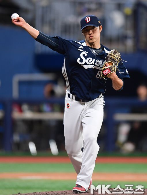 두산 최원준은 11일 대전 한화전에서 시즌 마수걸이 승리를 노린다. 사진=김재현 기자