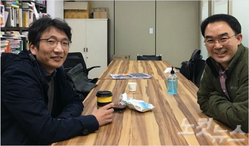 이창민 한양대 교수(왼쪽), 채이배 전 의원. (사진 제공 = 뉴스업 제작진)