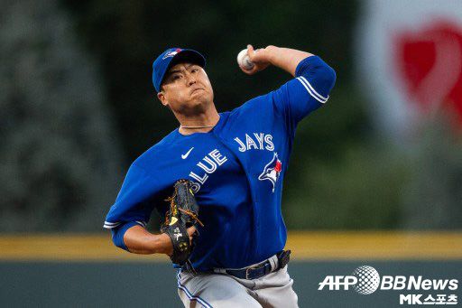 류현진이 1회 무실점 기록했다. 사진=ⓒAFPBBNews = News1