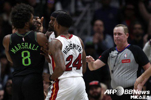 뉴올리언즈와 마이애미 경기에서 나온 난투극으로 다섯 명의 선수가 징계를 받았다. 사진=ⓒAFPBBNews = News1