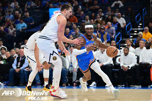 요키치와 길저스-알렉산더는 만장일치로 올NBA 퍼스트팀에 선발됐다. 사진=ⓒAFPBBNews = News1