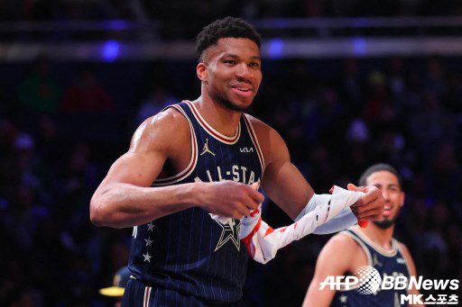 지난해 올스타에 참가한 야니스 아데토쿤보의 모습. 사진=ⓒAFPBBNews = News1