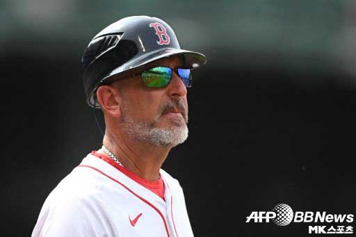 호세 플로레스 보스턴 1루코치. 사진(美 보스턴)=ⓒAFPBBNews = News1
