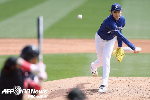 사사키. 사진(美 글렌데일)=ⓒAFPBBNews = News1