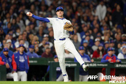 컵스는 다음 시즌도 맷 쇼에게 온전히 3루를 맡길 수 있을까? 사진=ⓒAFPBBNews = News1