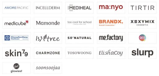아이큐어의 화장품 사업 고객사 (자료=아이큐어)
