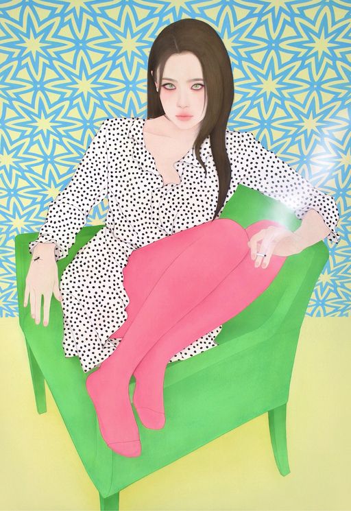 정지아, ‘찬란한 통증’(2024, 116.8x80.3cm)