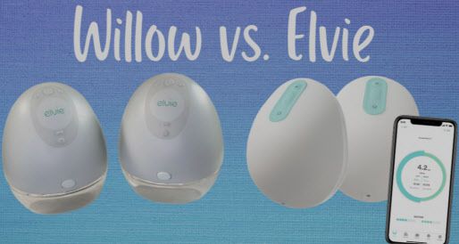 기능과 디자인이 비슷해 종종 비교되던 윌로우와 엘비의 여성건강 제품.(사진=구글 이미지 갈무리)