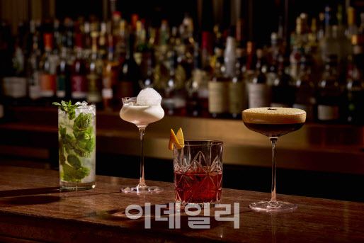 그랜드 조선 부산 팬톤 시그니처 칵테일 (사진=조선호텔앤리조트)