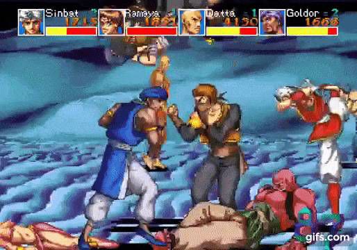 남자 캐릭터의 연출도 예의상 살펴보자