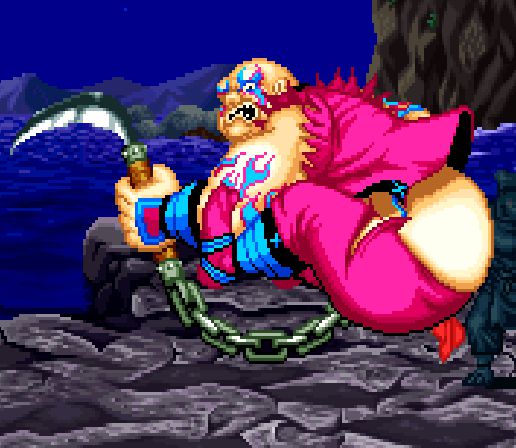 (이 공격에 당하면 상당한 정신 대미지를 입게 된다...심지어 저 상태로 통통 튄다..)