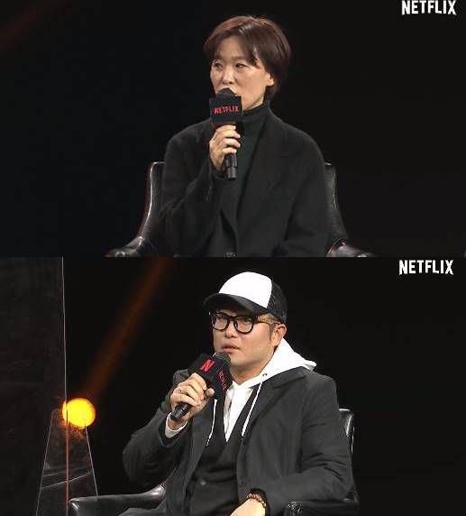 박현진 감독-정병길 감독. 사진|넷플릭스