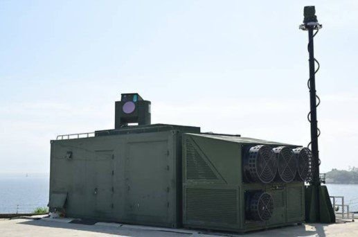 대한민국 국방과학연구소가 개발한 레이저 대공무기 블록-1. 국방과학연구소 제공