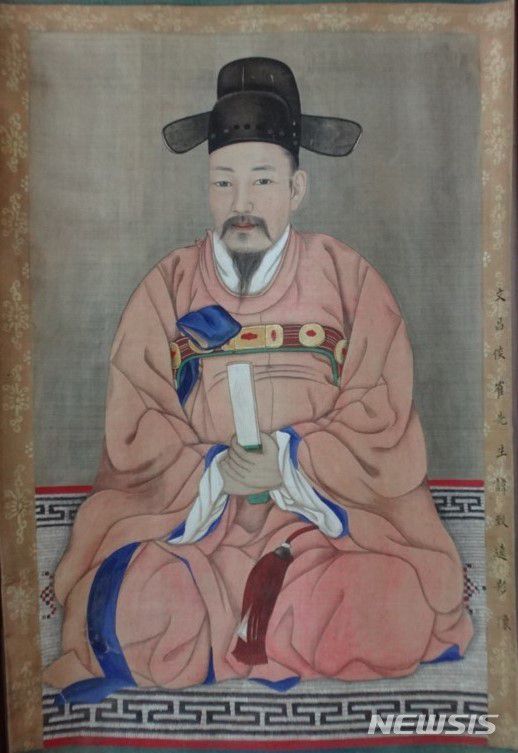 진주 남악서원 '최치원 영정'