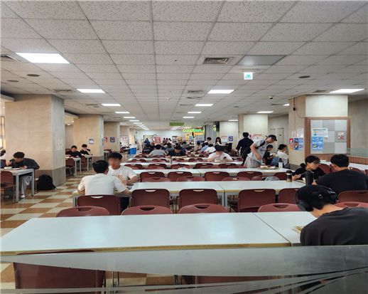 천대학교 천원의 아침밥 현장. [사진=인천시]