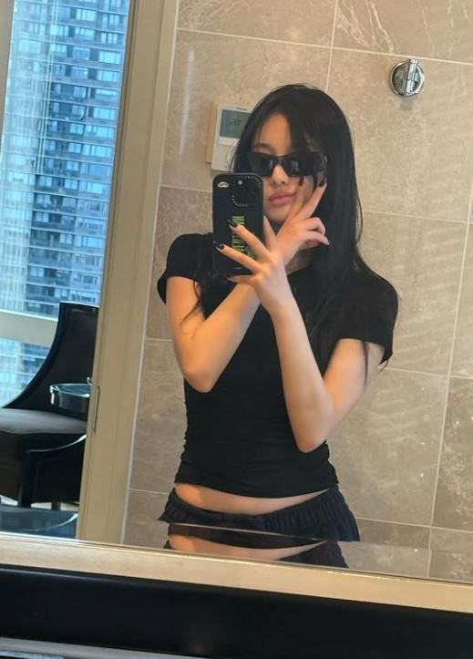 '섹시' 카리나→'큐티' 윈터...에스파 4인 4색 일상 패션은? / 사진=닝닝 SNS