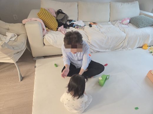 독박육아 마지막 날 저녁 찾아와 주신 장모님 덕분에 숨통이 트였다. 그저 충성충성충성! /사진=최우영 기자