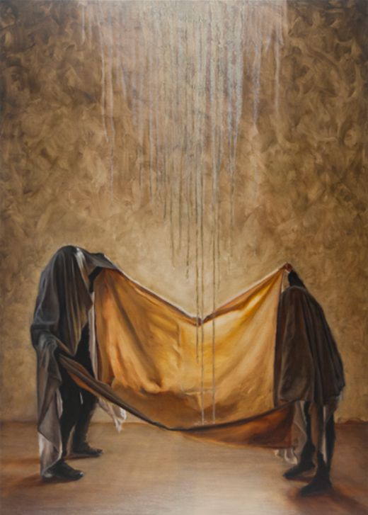 데이비드 오케인, ‘Catching Light’(140x100cm). [갤러리바톤]