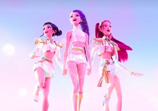 넷플릭스 애니메이션 '케이팝 데몬 헌터스'의 한 장면. 넷플릭스