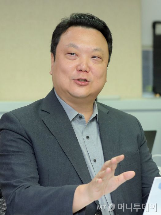 'AI와 한국의 미래' 지상 좌담회 김유철 LG AI연구원 전략부문장 /사진=김창현 기자 chmt@