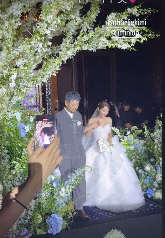 김준호 김지민 결혼식/인스타그램 캡처