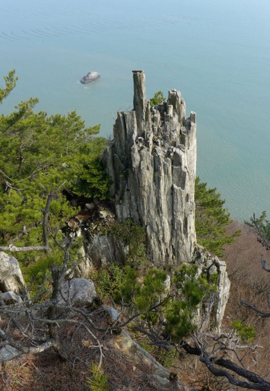 고흥 지죽도 금강죽봉.   문화재청 제공