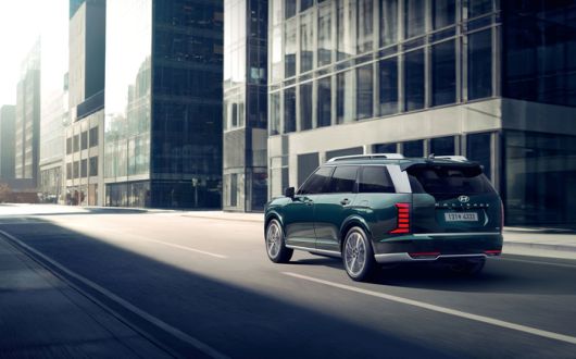 ‘디 올 뉴 팰리세이드’ 주행 이미지. 현대자동차 제공