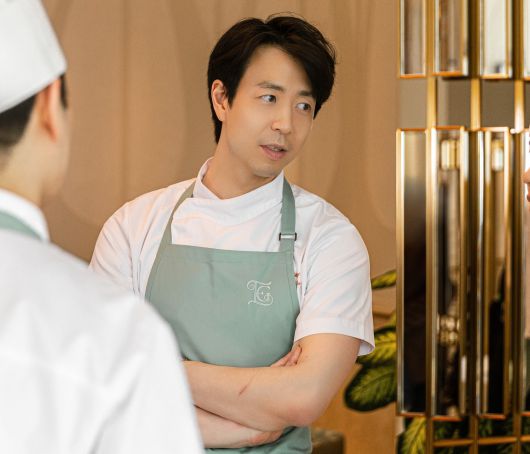 손종원 셰프는 “한식에 관해 세계적으로 관심이 커지고 있다”면서 “나물은 한국만 가진 고유의 음식문화”라고 말했다.   조선호텔앤리조트 제공