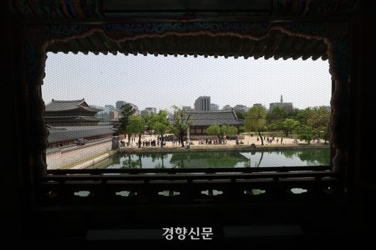 경복궁 경회루 특별관람이 8일 부터 시작되었다. 2025.5.8. 정지윤 선임기자