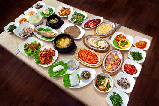 예산 산채정식. 예산군청 제공