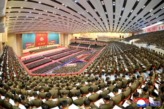 북한 인민군 제7차 훈련일꾼대회가 지난 14-15일 평양에서 진행됐다고 조선중앙통신이 지난 17일 보도했다. 연합뉴스