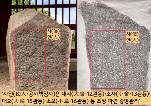 536년 중앙정부 파견자 5명이 축조공사를 맡은 대오(大塢·대규모 저수지)도 역시 왕실 소유였다는 추정이 가능하다.