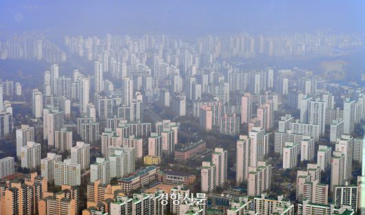 경기 분당 아파트 전경. 정지윤기자