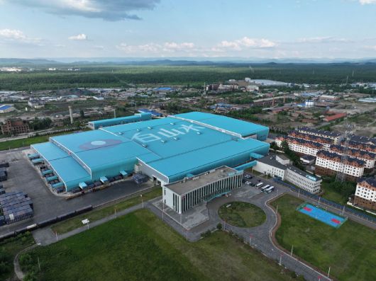 중국 지린성 백두산 부근 얼다오바이허 백산수 공장. 농심 제공