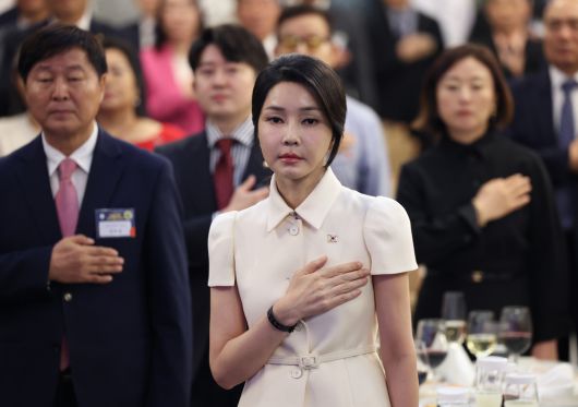 윤석열 전 대통령의 부인 김건희 여사/연합뉴스