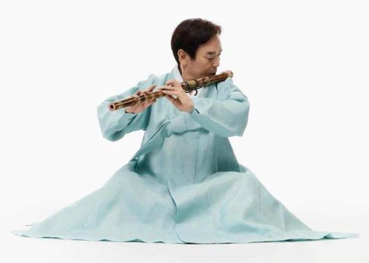 국가무형유산 ‘대금정악’ 보유자로 인정 예고된 임진옥씨.   국가유산청 제공