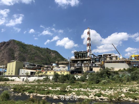 경북 봉화군 석포면 영풍석포제련소 제1공장 전경. 백경열 기자