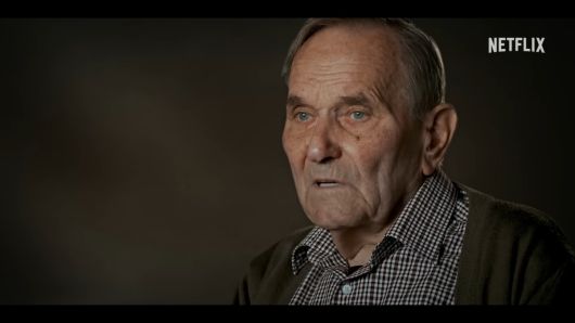 넷플릭스 다큐멘터리 시리즈  <제2차 세계대전 : 최전선에서>. 유튜브 예고편 갈무리