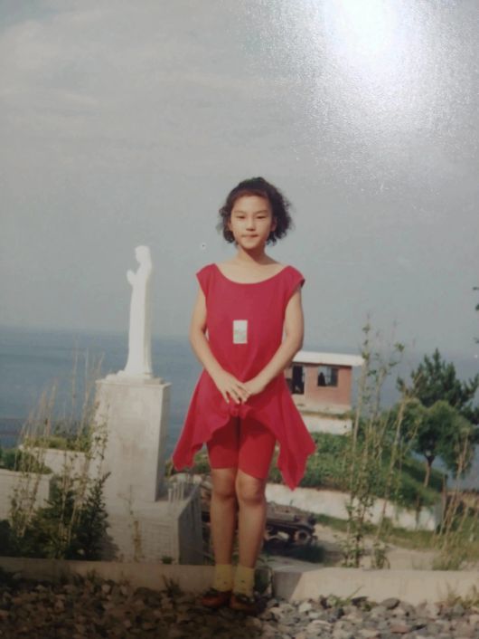 인현동 화재 참사 희생자 이지혜씨 어린 시절 모습. 김영순씨 제공