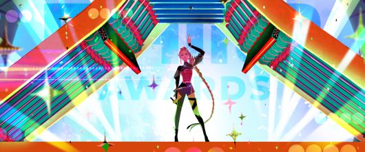 셀린 킴이  경향신문을 통해 공개한 <케이팝 데몬 헌터스>의 작업물.