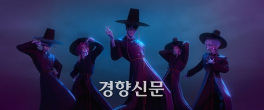 <케이팝 데몬 헌터스> 스틸컷. 넷플릭스