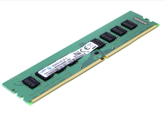 PC용 D램인 삼성전자 DDR4 8Gb 제품.