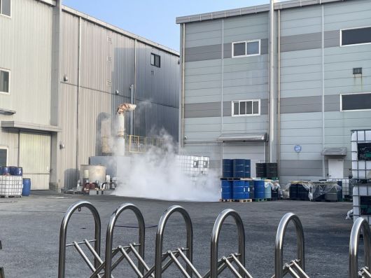 누출 사고 현장. 경기도소방재난본부 제공