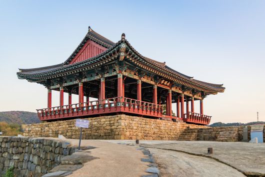 충청수영성 영보정.