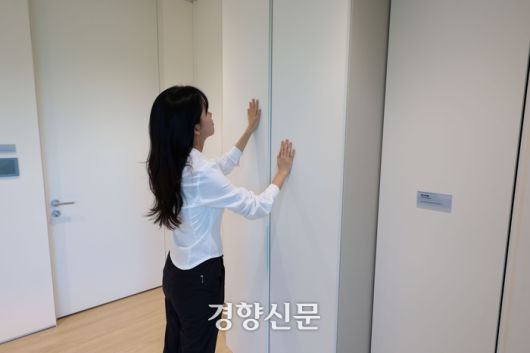 침대를 내리고 수납장을 이동하자 원룸이 침실과 옷방으로 나눠졌다. 최미랑 기자