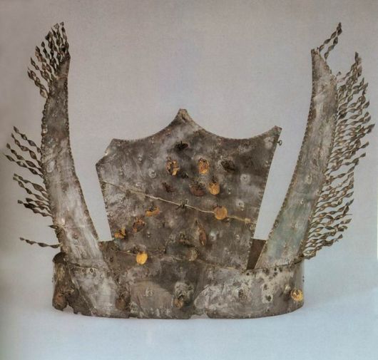 국가지정문화유산 보물인 ‘황남대총 남분 은관’. 국가유산청 제공