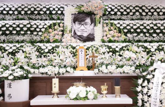 고(故) 안성기 배우의 빈소. 사진공동취재단