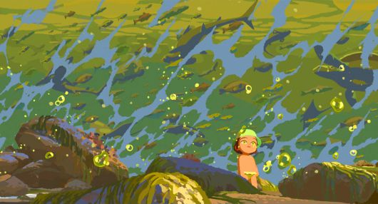 영화 <리틀 아멜리>의 한 장면. 영화사 진진 제공