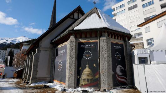 스위스 다보스에 개설된 미국관. 로이터연합뉴스